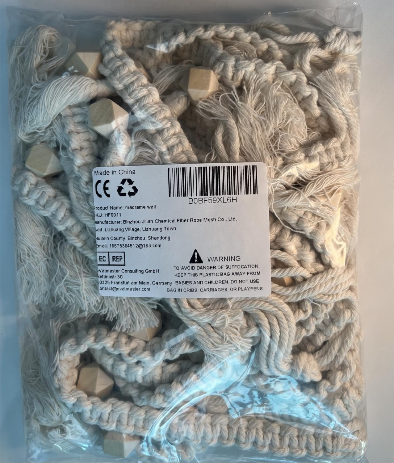 Pièces de tapisserie franges guirlande bannière tissus en coton Accueil - Accessoires et Décoration Naty Shop