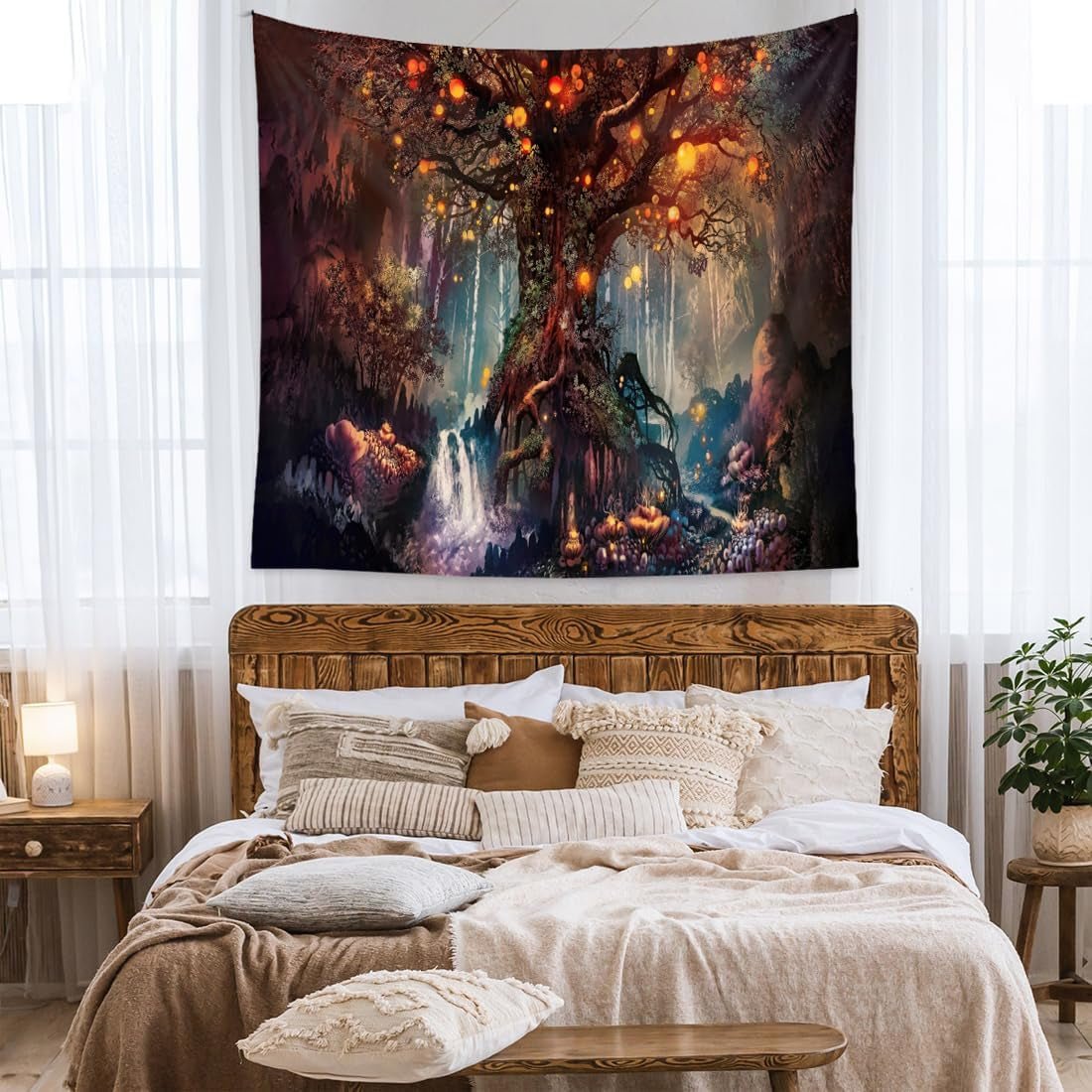 Tapisserie arbre de vie Casa - Accessoires et Décorations Naty Shop