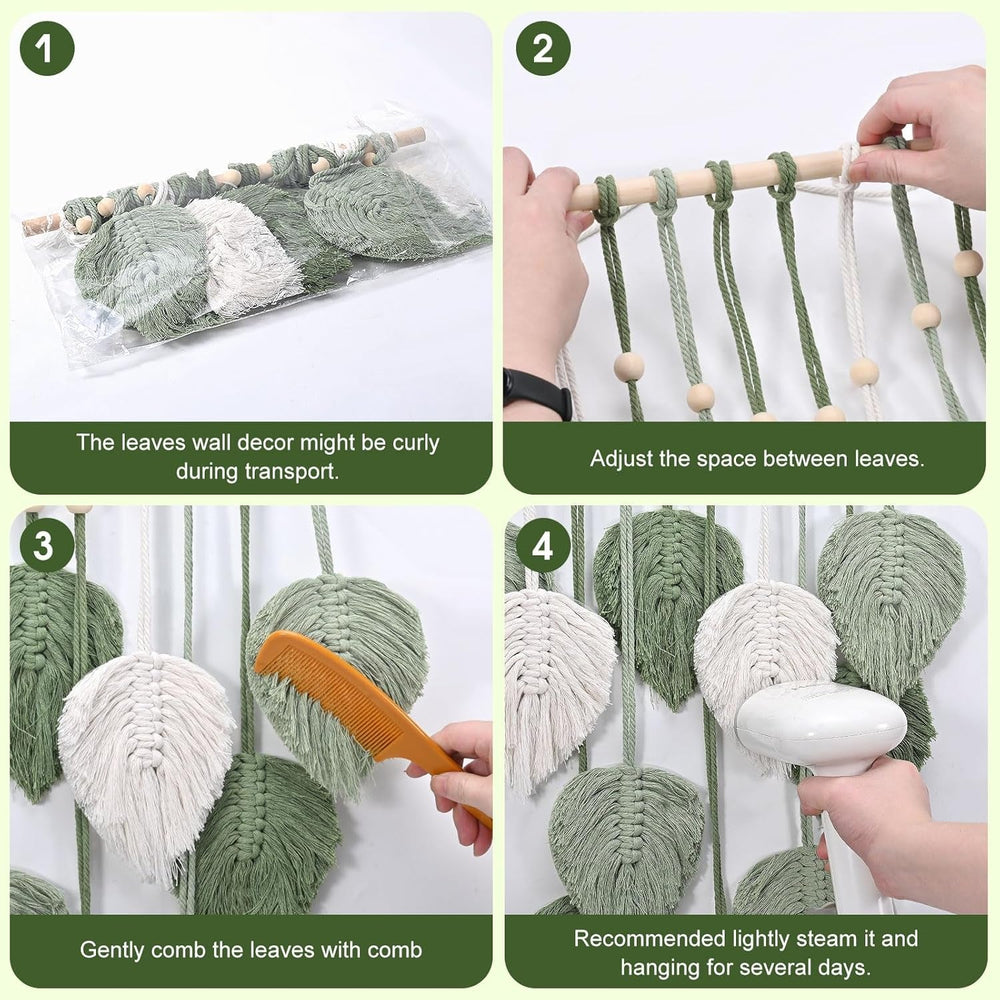 Tapisserie décoration verte pour chambre d'enfant Accueil - Accessoires et Décorations Naty Shop