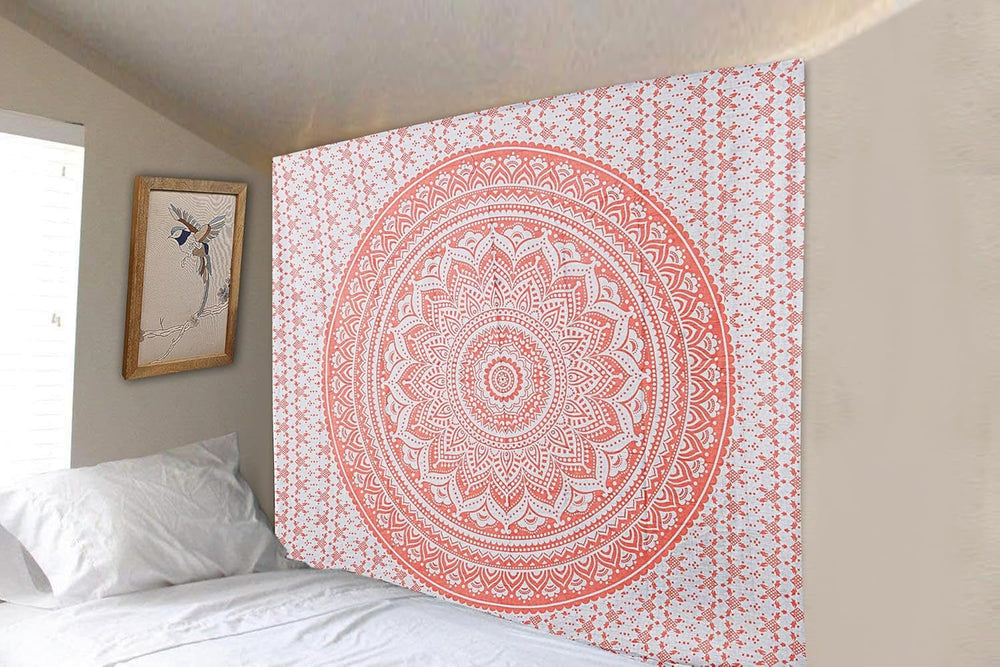 Meuble tapisserie mandala rose finesse Maison - Accessoires et Décoration Naty Shop
