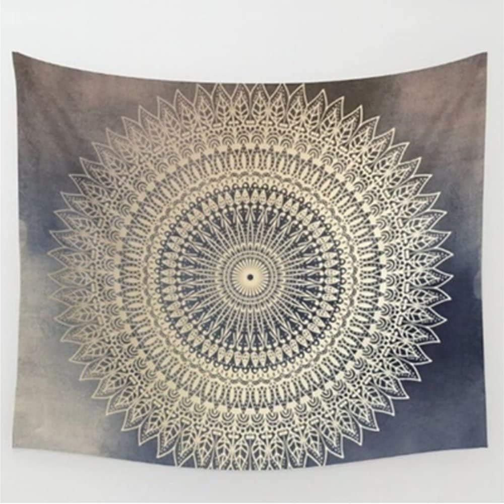 Tapisserie indienne goldbeing, tissu mandala, Goa Home - Accessoires et Décorations Naty Shop