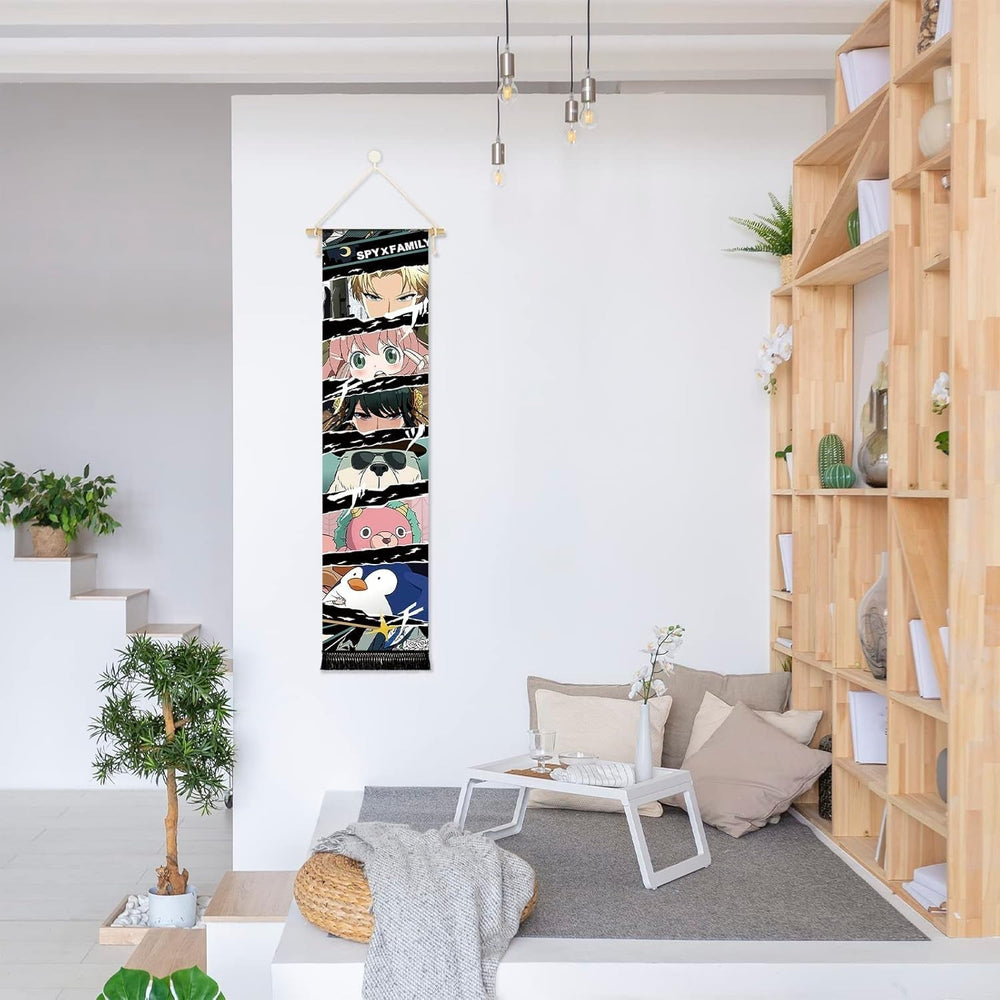 Tapisserie suspendue toile mur art bannière anime Maison - Accessoires et Décorations Naty Shop
