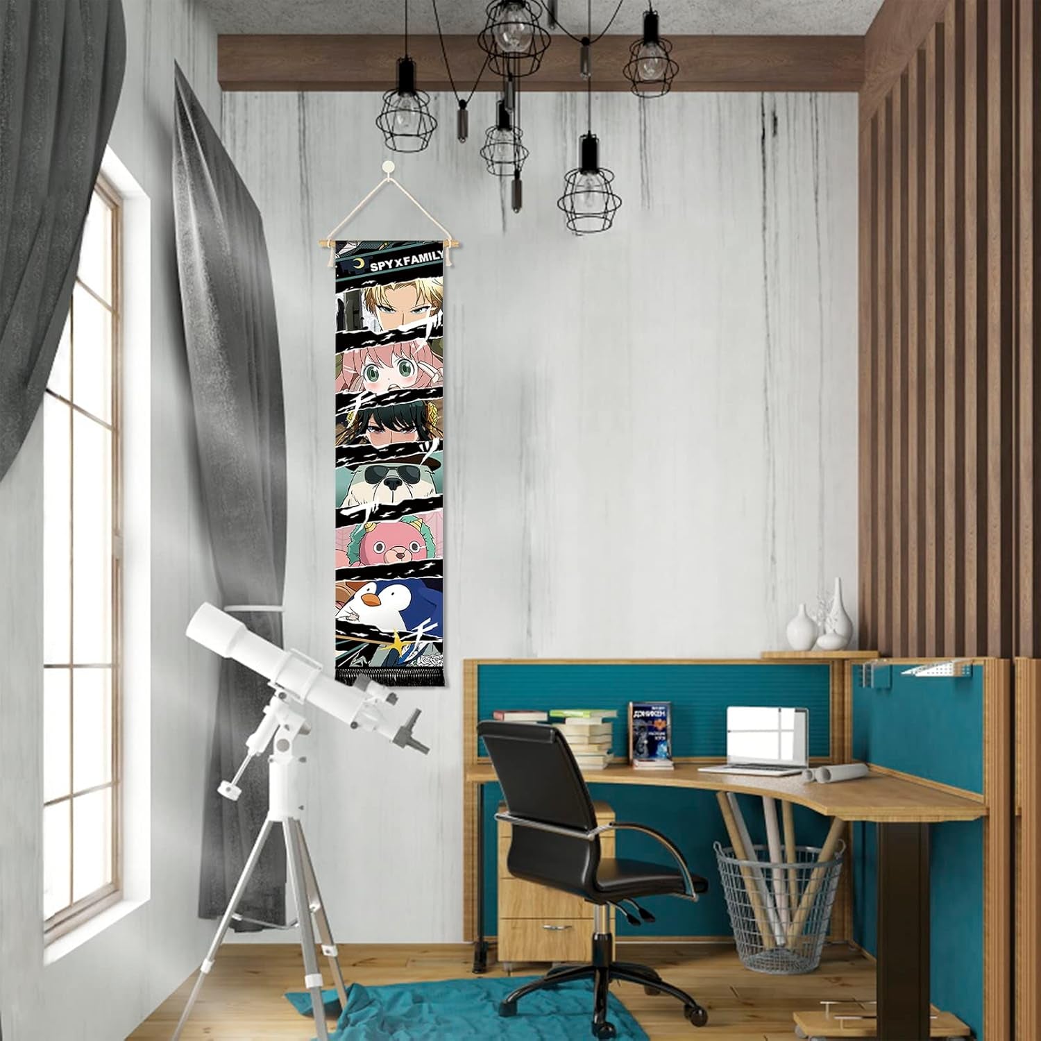 Tapisserie suspendue toile mur art bannière anime Maison - Accessoires et Décorations Naty Shop