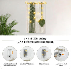 Tapisserie ihonyi tissée à la main tapisserie à franges sic Accueil - Accessoires et Décorations Naty Shop