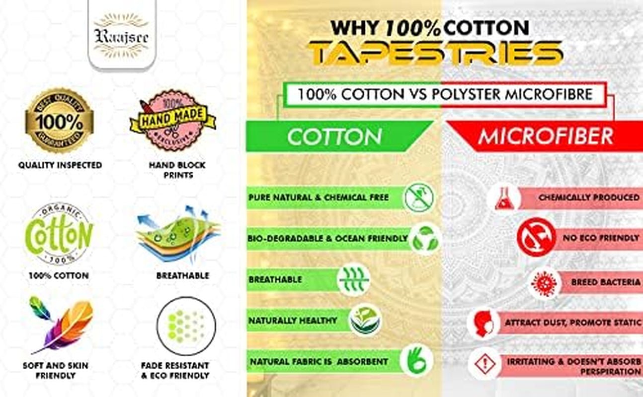 Serviette de plage tapisserie Inde ronde mandala hippie grande Maison Indienne - Accessoires et Décorations Naty Shop