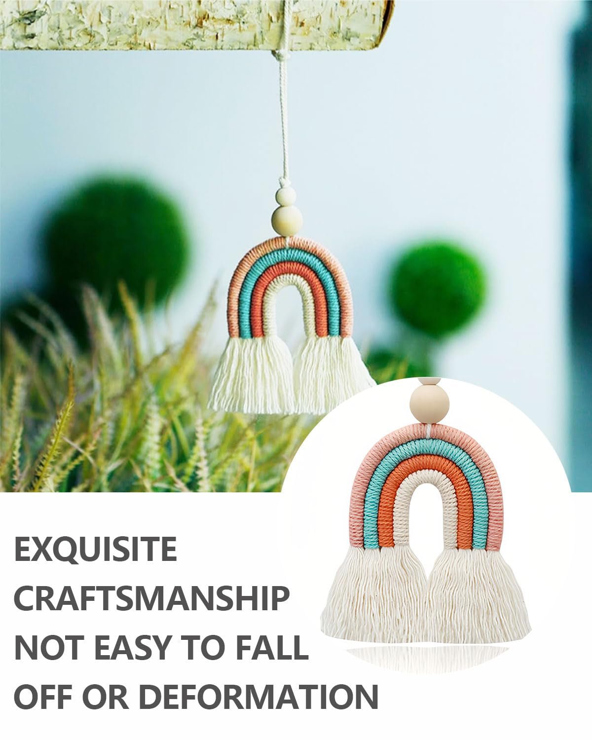 Tapisserie kgduyc pièce tissée main arc-en-ciel14 chambre d'enfant arc-en-ciel Maison - Accessoires et Décorations Naty Shop