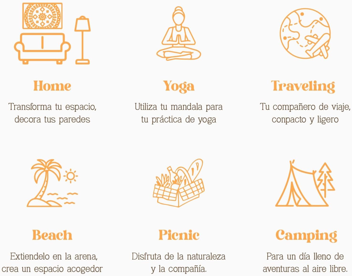 Tapisserie momomus mandala hippie ou psychédélique xxl Accueil - Accessoires et Décorations Naty Shop