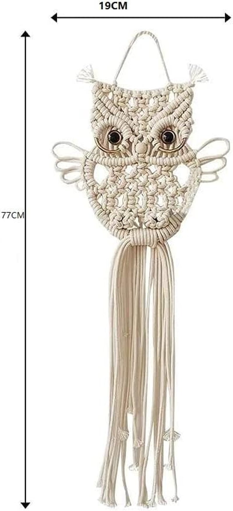 Tapisserie hibou 14 murs décoration coton fait main Accueil - Accessoires et Décorations Naty Shop