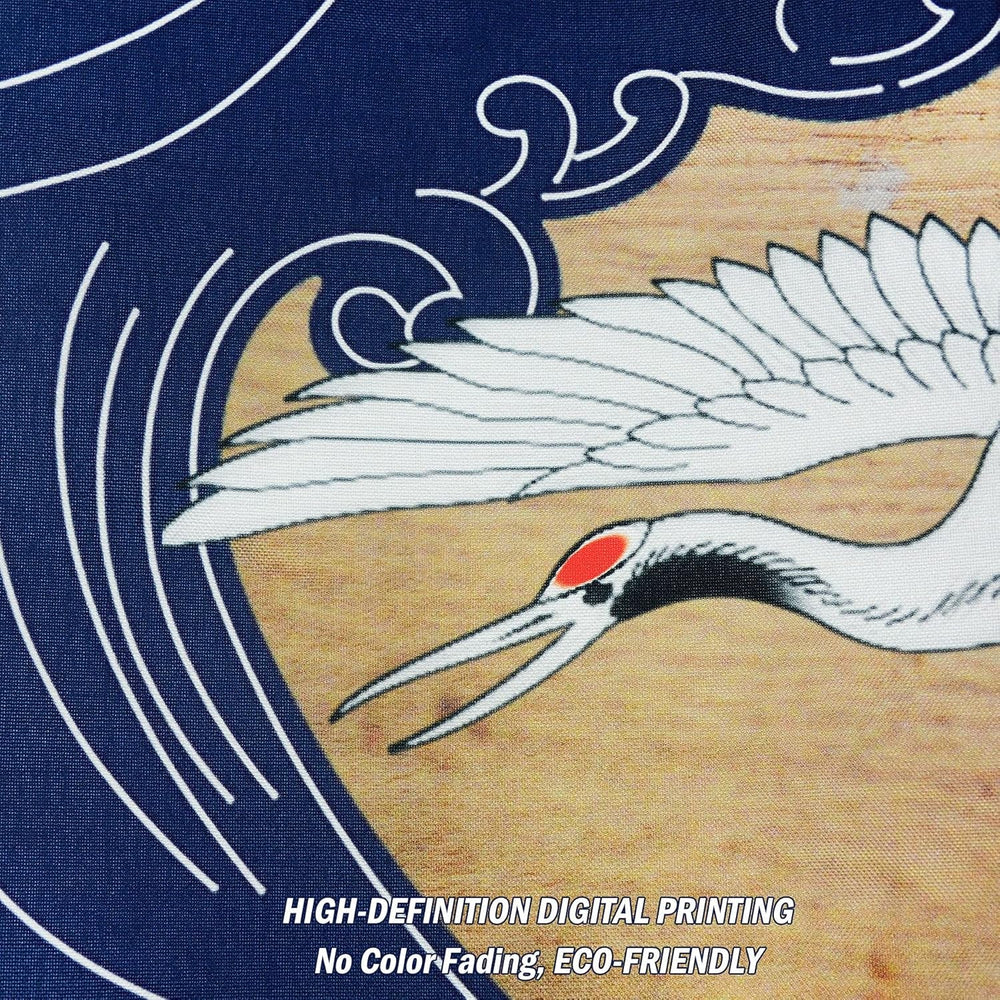 Tapisserie de style japonais rideau long noren en lin épais Maison - Accessoires et Décorations Naty Shop