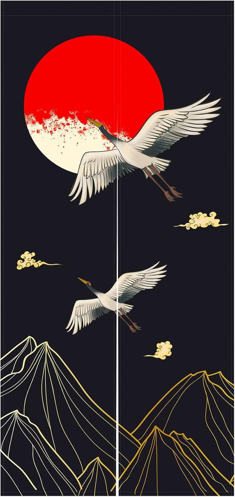 Tapiserie stilul japonez lenjerie groasa noren perdele lungi Casa - Accesorii si Decoratiuni Naty Shop Default Title