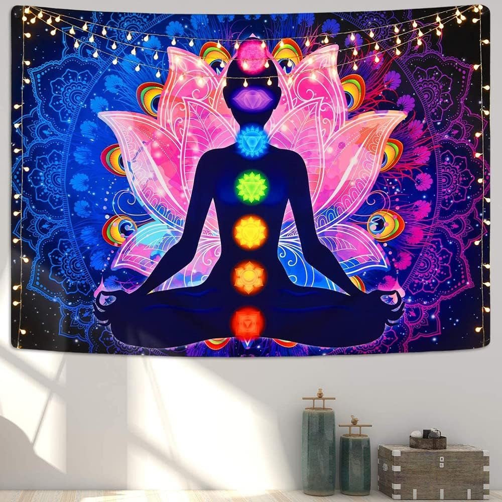 Tapiserie tapiterie mandala colorata mistica Casa - Accesorii si Decoratiuni Naty Shop