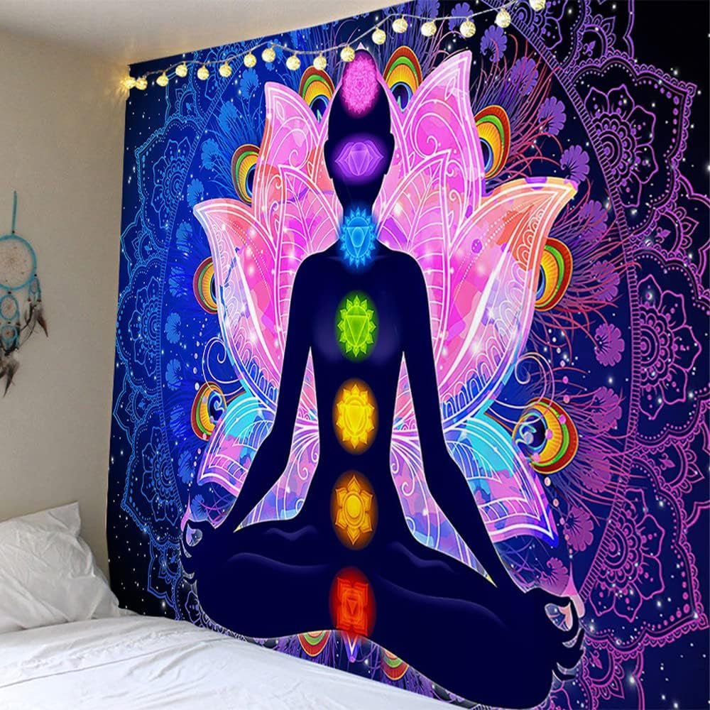 Tapiserie tapiterie mandala colorata mistica Casa - Accesorii si Decoratiuni Naty Shop