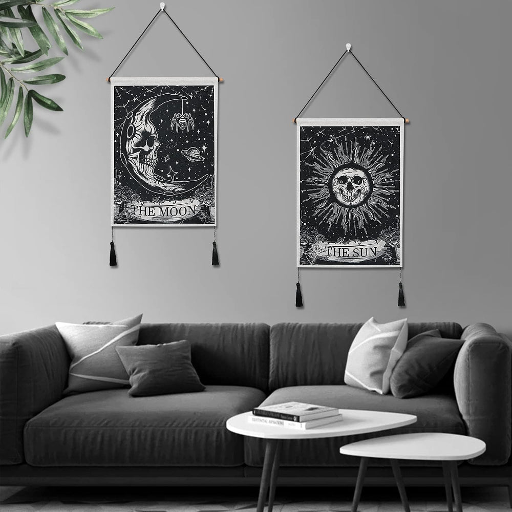 tapisserie Weldomcor tarot crâne coucher de soleil Accueil - Accessoires et Décorations Naty Shop