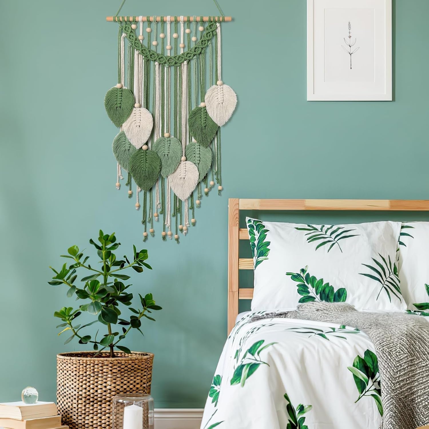 Tapisserie Weldomcor tapisserie petit commerce perles feuilles de bois Maison - Accessoires et Décorations Naty Shop