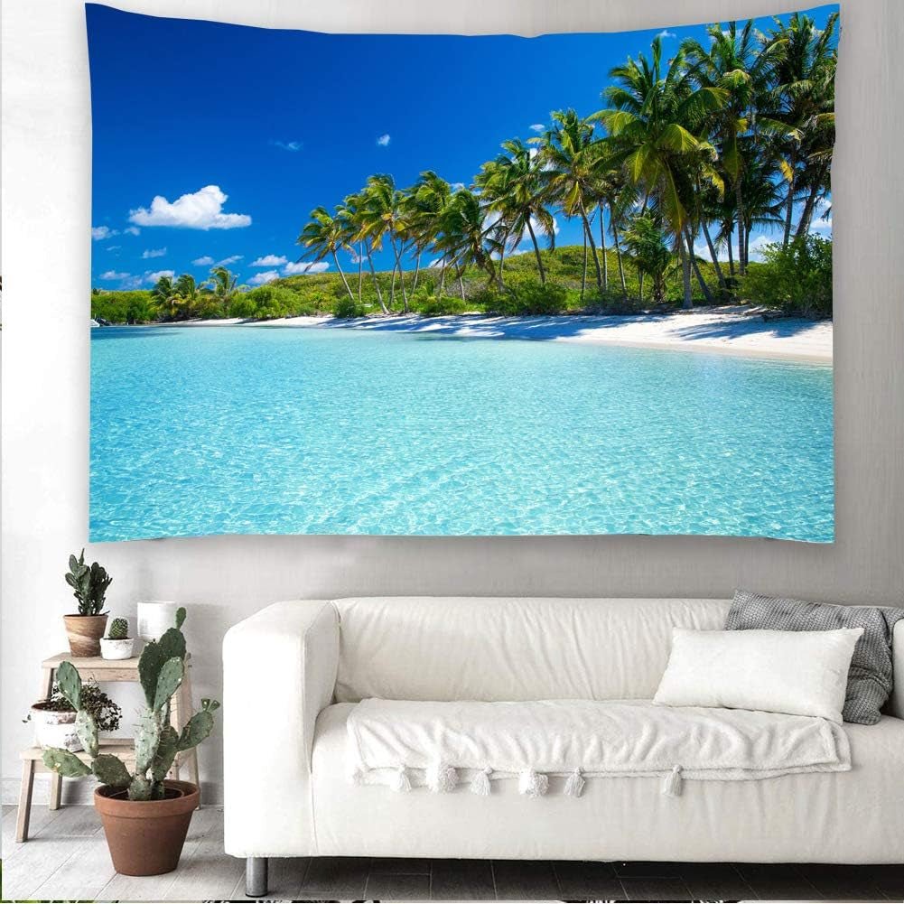 Tapisserie Yisure plage paysage tropical Maison - Accessoires et Décorations Naty Shop