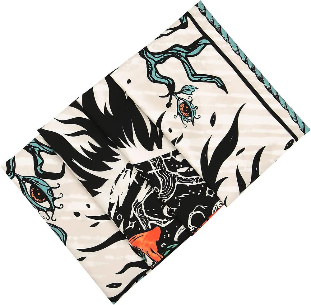 Tapisserie yrendenge champignons coup de soleil toile hippie yeux Maison - Accessoires et Décorations Naty Shop