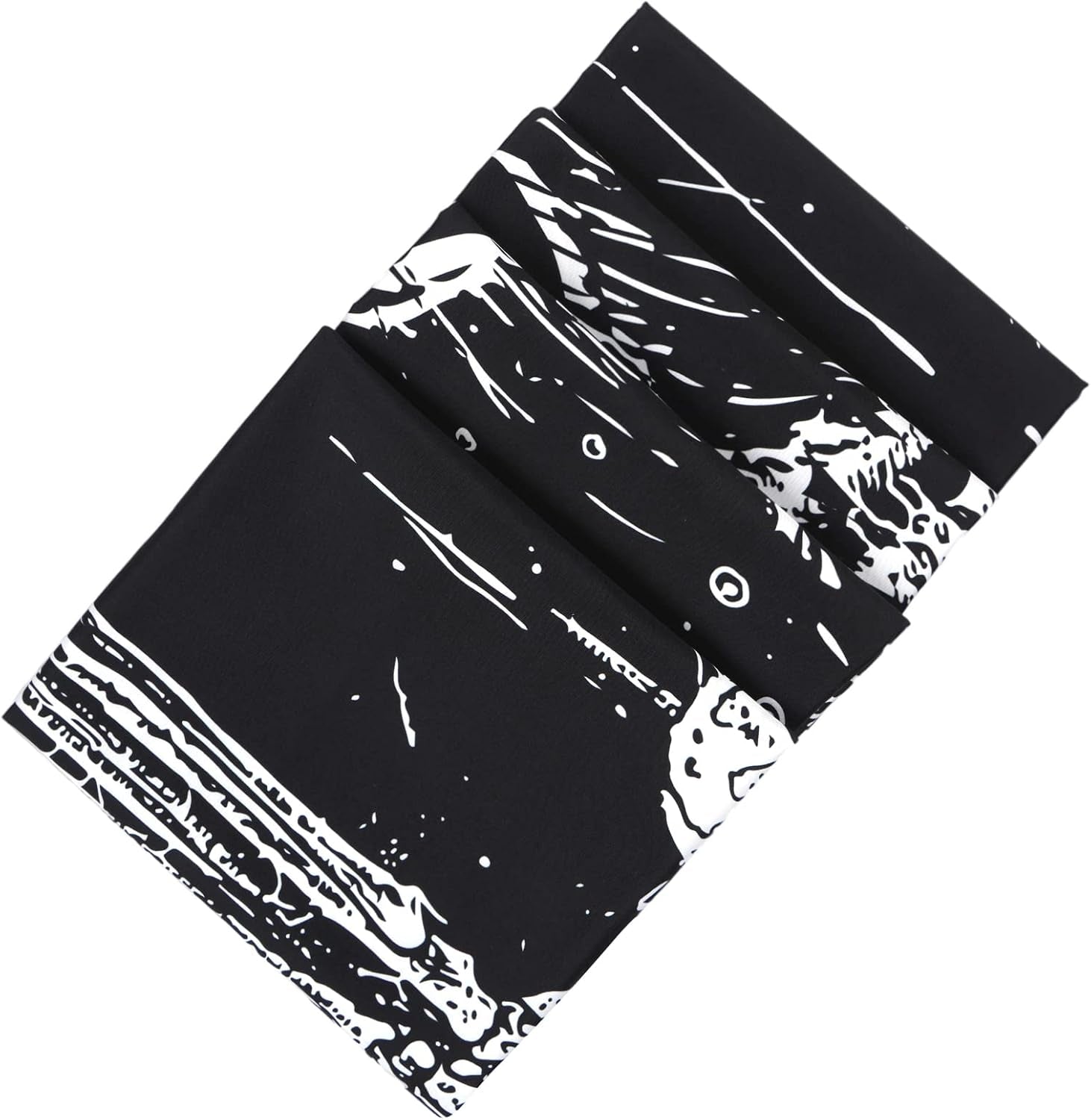 Tapisserie yrendenge crâne humain noir blanc Accueil - Accessoires et Décoration Naty Shop