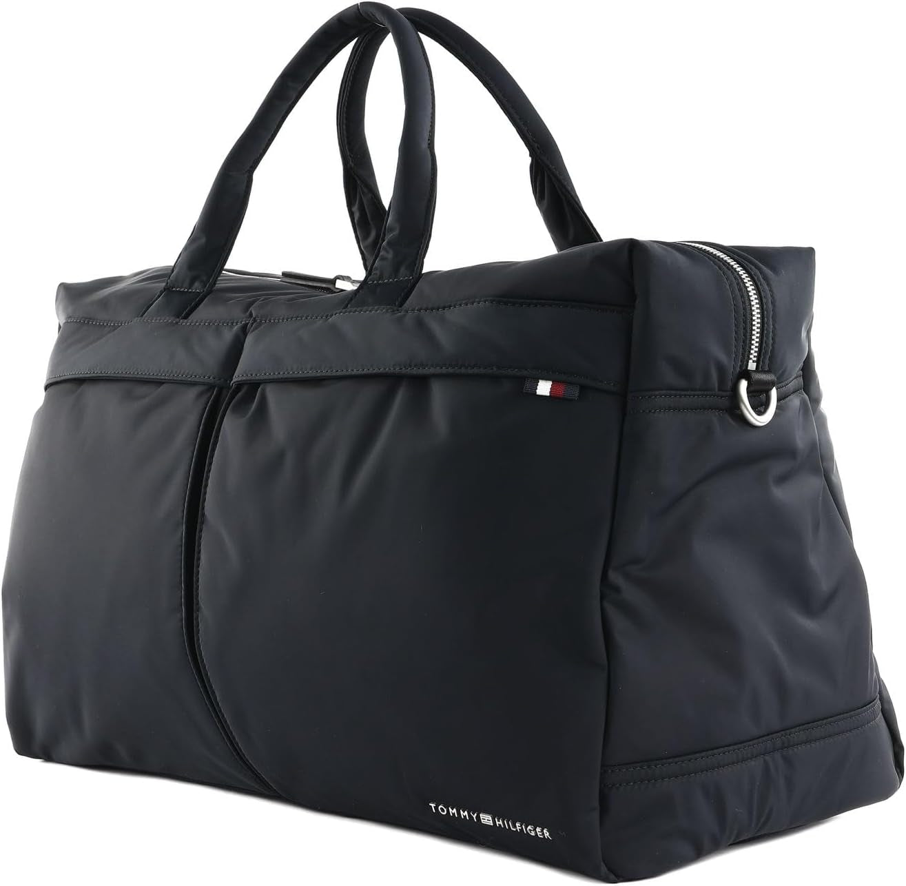 Tommy Hilfiger bărbați TH Signature geantă de voiaj AM0AM12218 sac de călătorie, negru (negru) Bagaje și echipament de călătorie Naty Shop