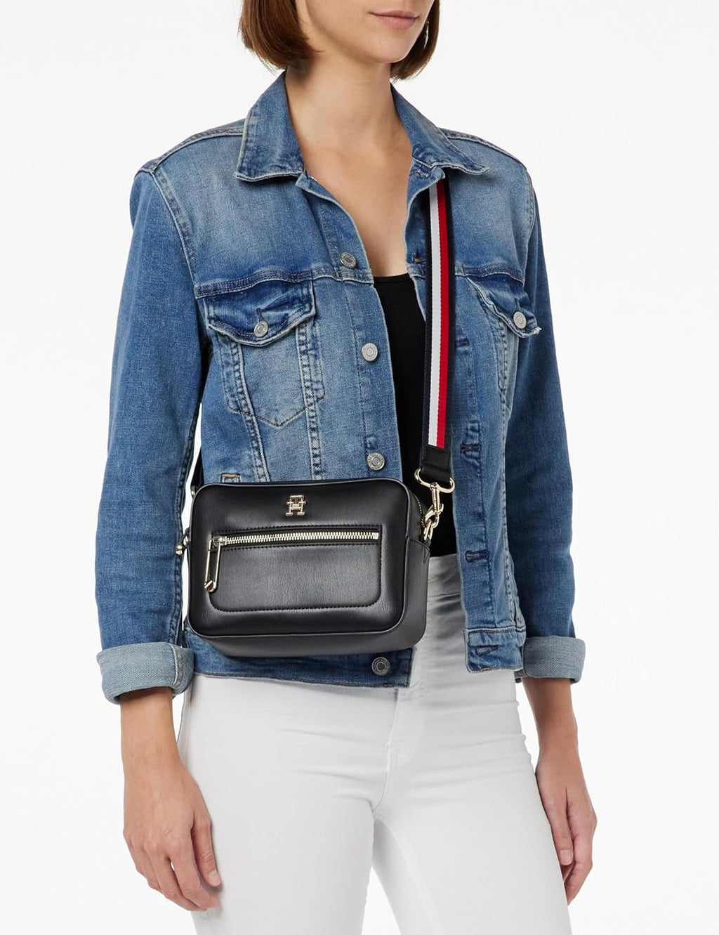 Tommy Hilfiger Crossbody Bag Bag Iconic Camera Bag Small Genti Femei Naty Shop