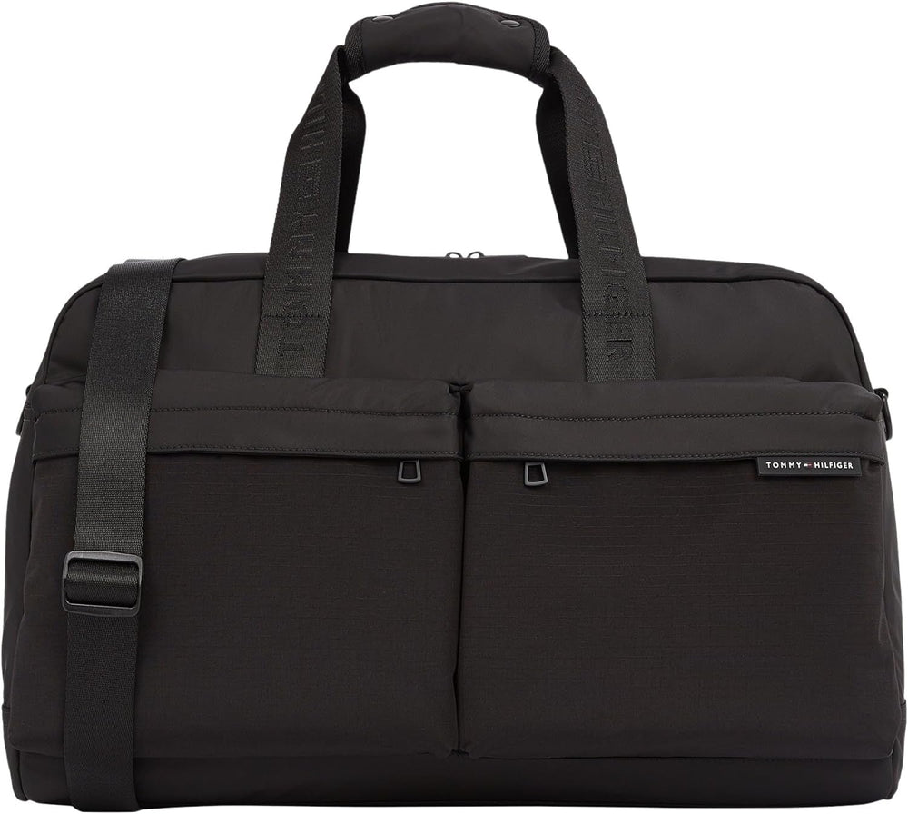 Tommy Hilfiger Sac de voyage pour hommes Element Repreve Sac de voyage Noir Taille unique Bagages et voyages Naty Shop Default Title