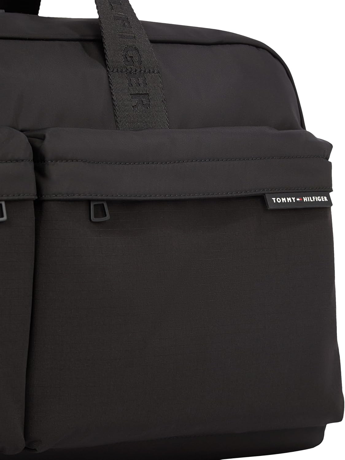 Tommy Hilfiger Sac de voyage pour hommes Element Repreve Travel Bag Noir Taille unique Bagages et voyages Naty Shop