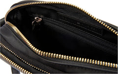 Tommy Hilfiger POPPY TH CROSSOVER Crossovers Femme, Noir (Noir), OS Sacs Femme Naty Shop