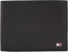 Tommy Hilfiger Eton Wallet With Coin Pocket Portefeuille Homme Naty Shop Noir