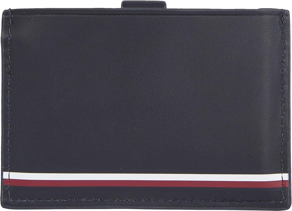 Tommy Hilfiger Portefeuille Homme Smooth Retractable Cc Small, Bleu (Space Blue), Onesize Portefeuille Homme Naty Shop