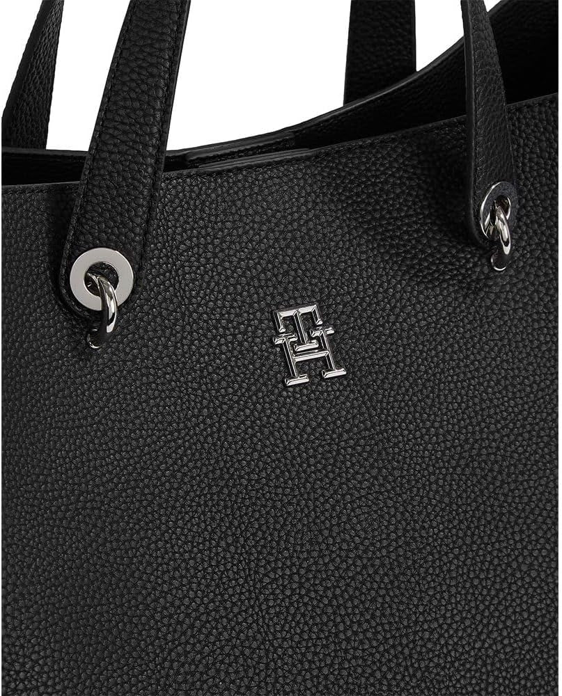 Tommy Hilfiger satchel sac emblemă detașabil curea de umăr Genti Femei Naty Shop