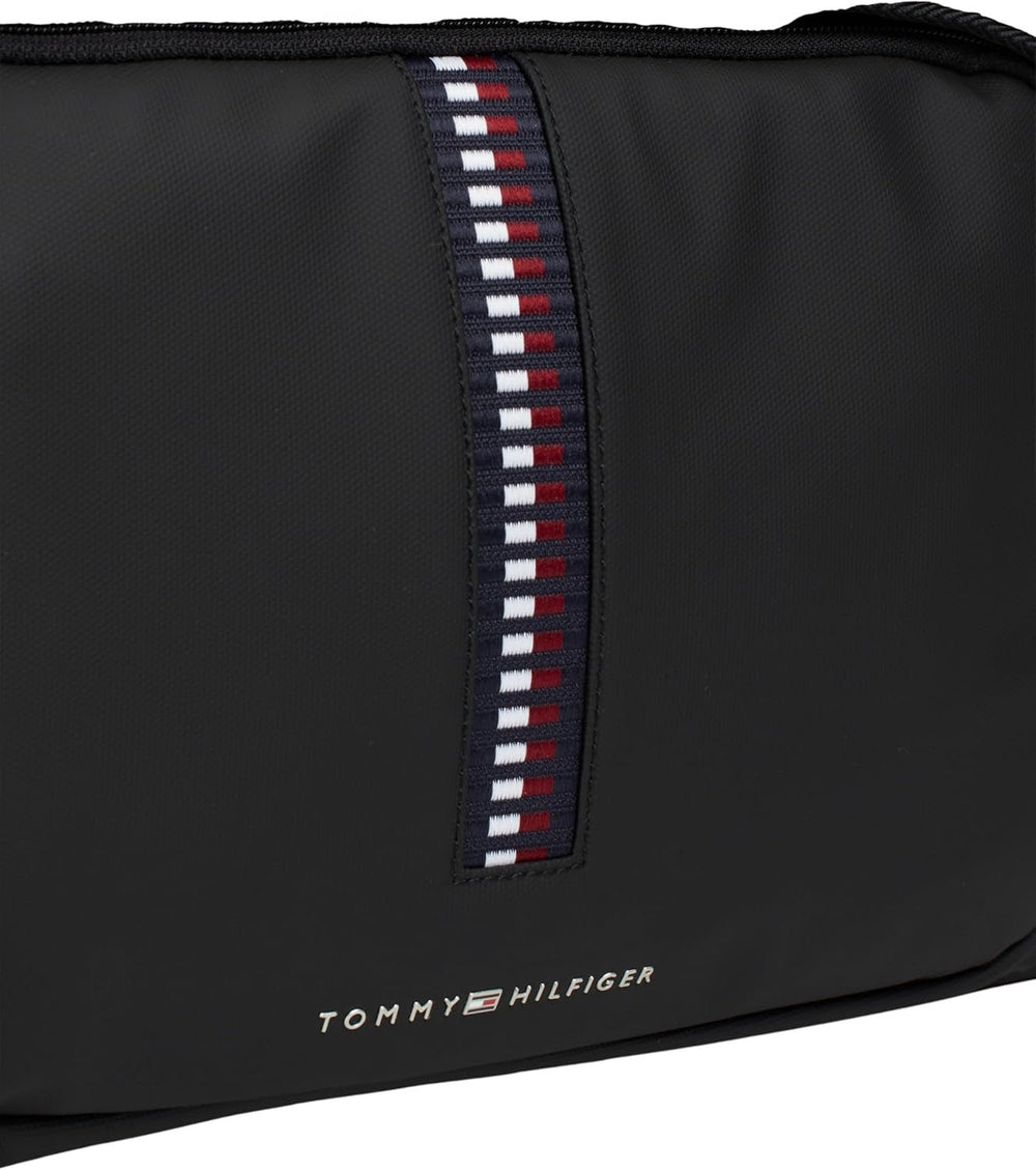 Tommy Hilfiger TH CORP Weekender, Sac de voyage pour hommes, Noir (Black), OS Naty Shop Bagages et équipement de voyage