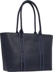 Tommy Hilfiger Th Logotape Tote Aw0aw17198 Sac Cabas Femme Sacs Naty Shop