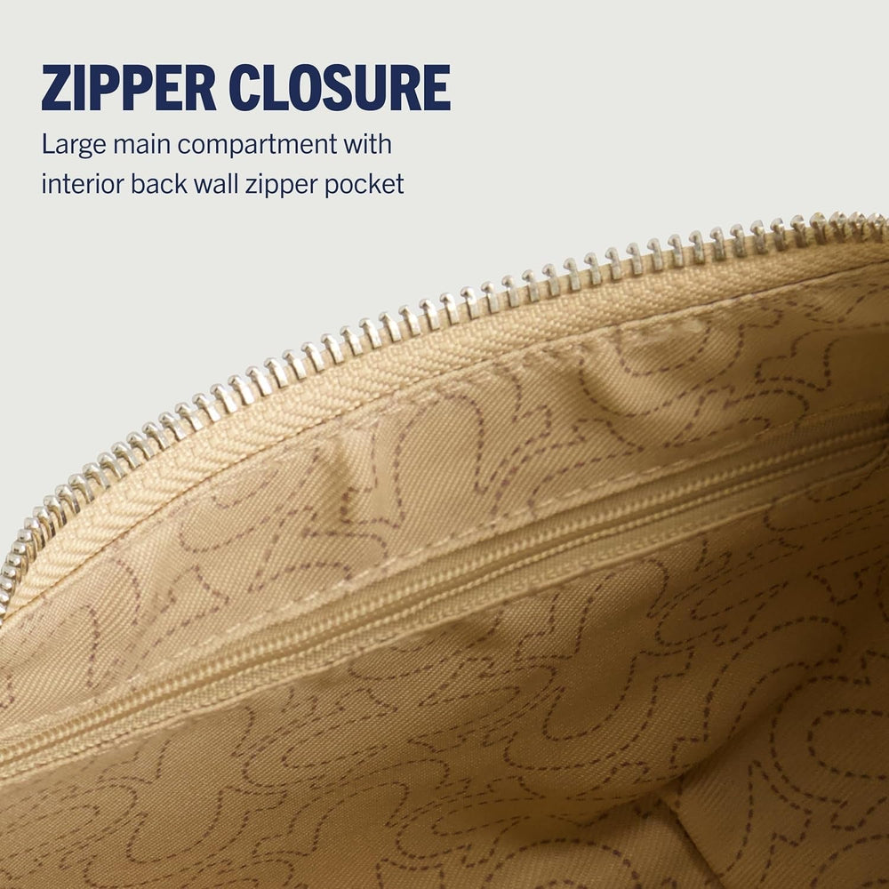 True Religion Sac à bandoulière pour femme, sac à main Crescent Hobo avec sangle amovible réglable et logo en fer à cheval Sacs pour femme Naty Shop